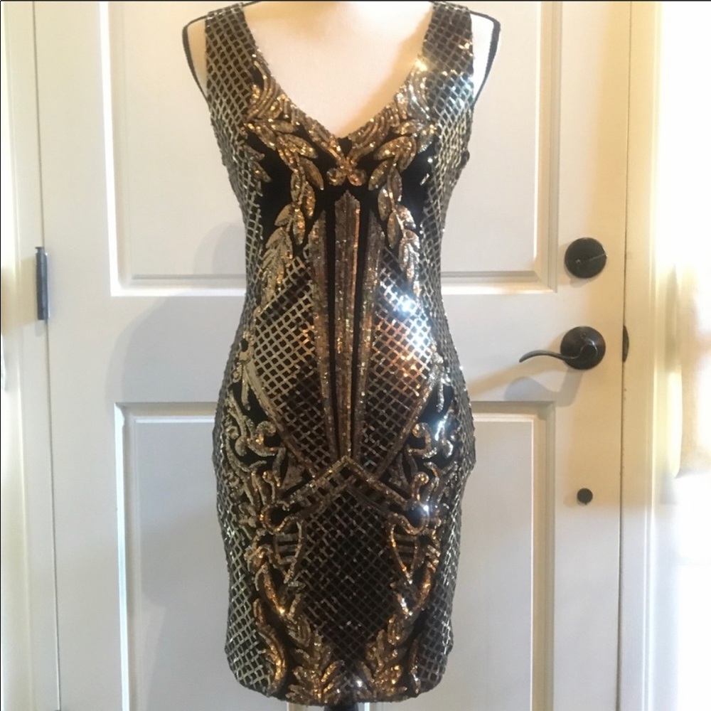 Stunning MEEK cocktail dress, sz M